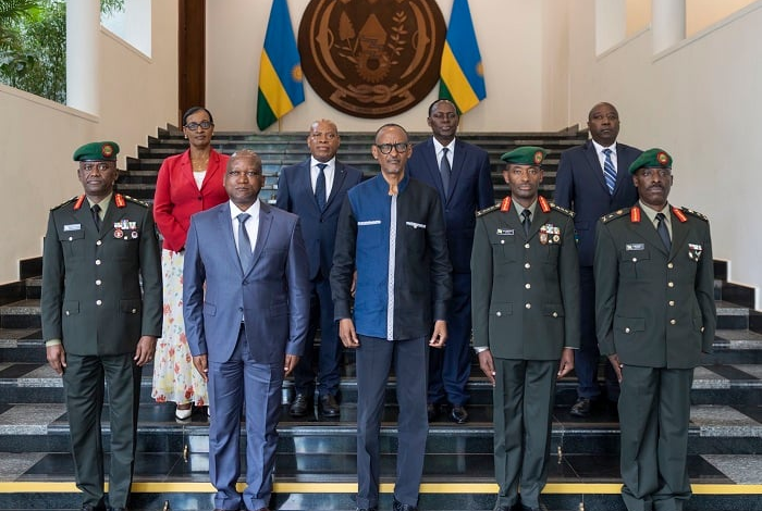 Perezida Kagame Yakiriye Indahiro z’Abayobozi Baherutse Guhabwa Inshingano Nshya.